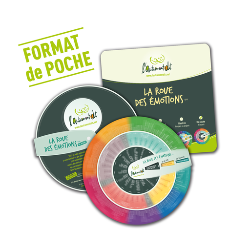 La Roue des Émotions© - version ADULTE de POCHE
