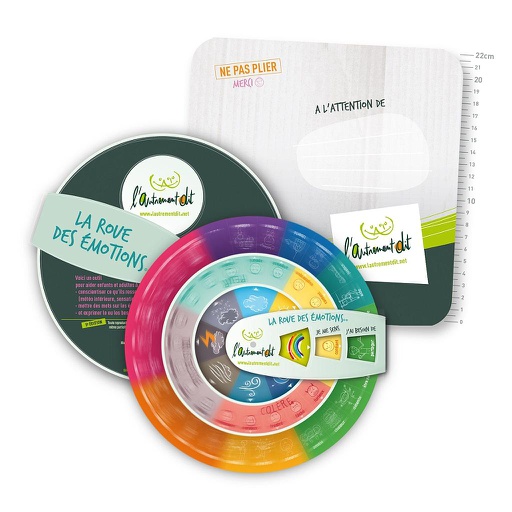 La Roue des Émotions© Version illustrée ANGLAIS-22cm